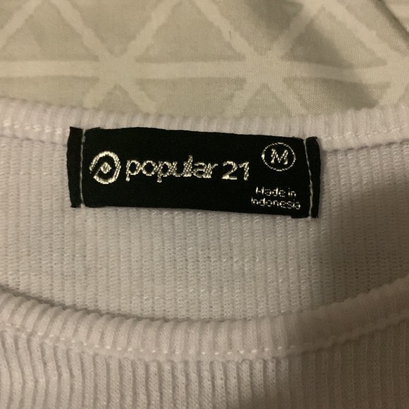 White Top from Popular size M - Picture 2 of 2